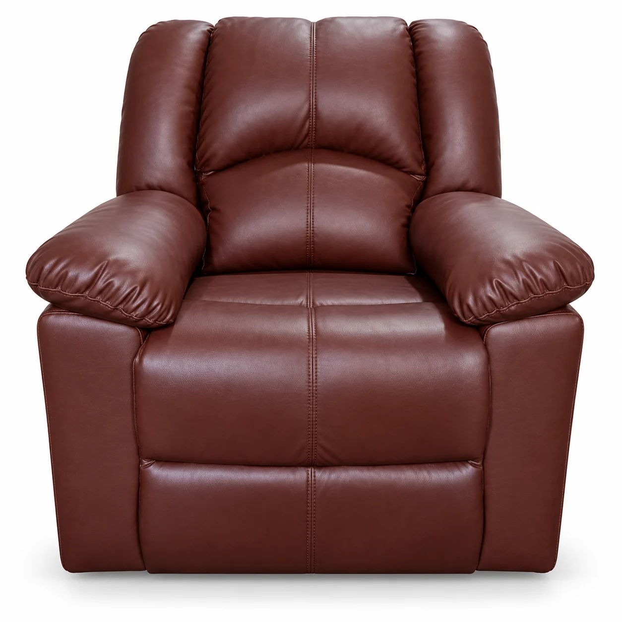 Oxblood Leather Recliner