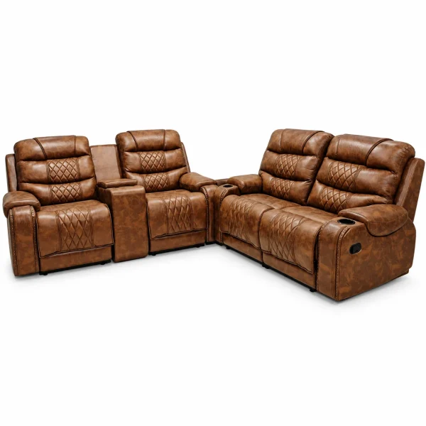 Hudson Recliner Sectional