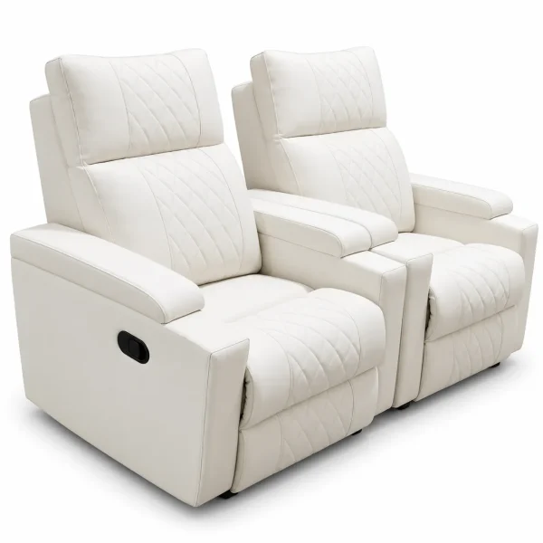 Ivory Home Theatre 2-Seater