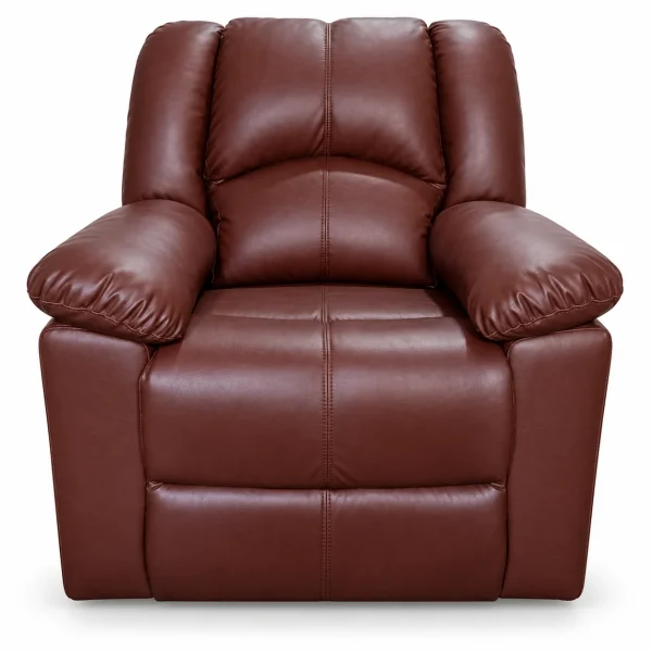 Burgundy Leather Recliner