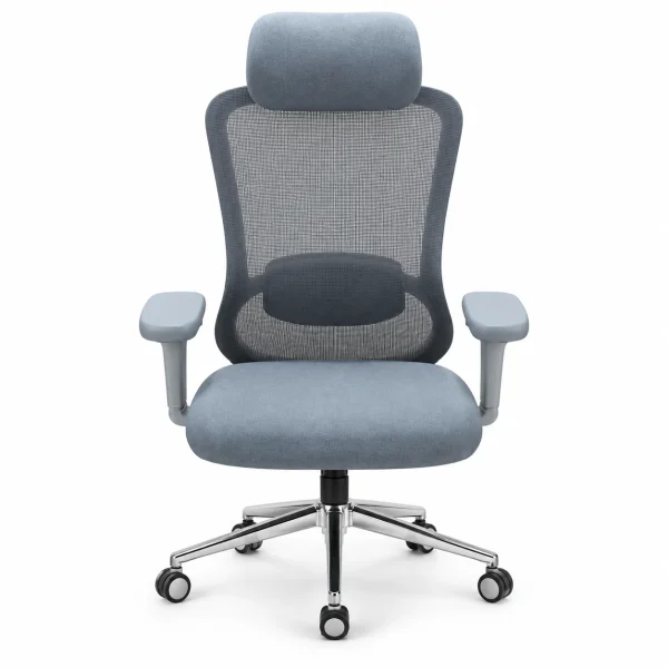 Blue-Grey Ergonomic Chair