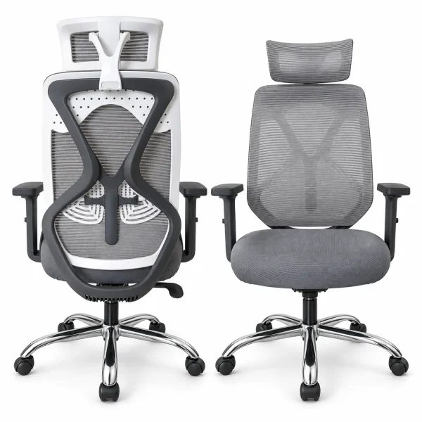 Grey Ergonomic Chair