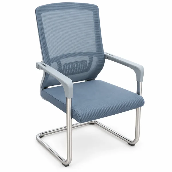 Blue Mesh Visitor Chair