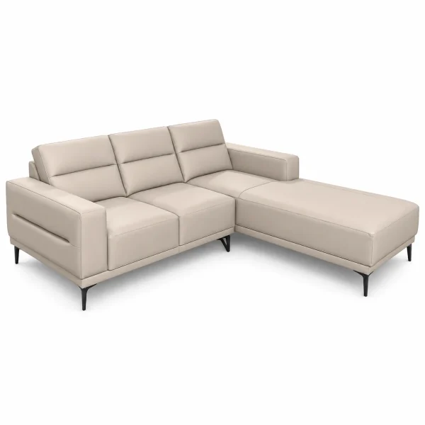 Beige L-Sofa