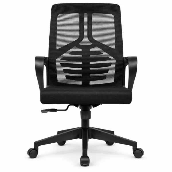 Black Spine-Back Task Chair