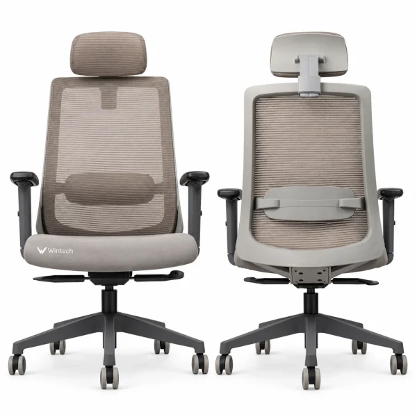 Taupe Ergonomic Chair