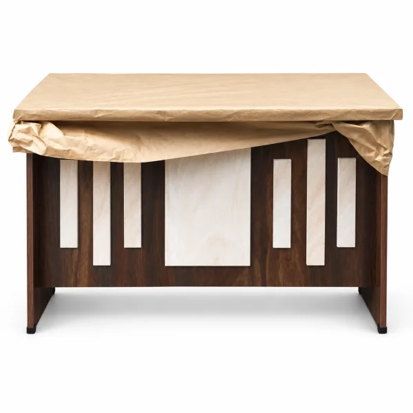 Wenge Panel Desk