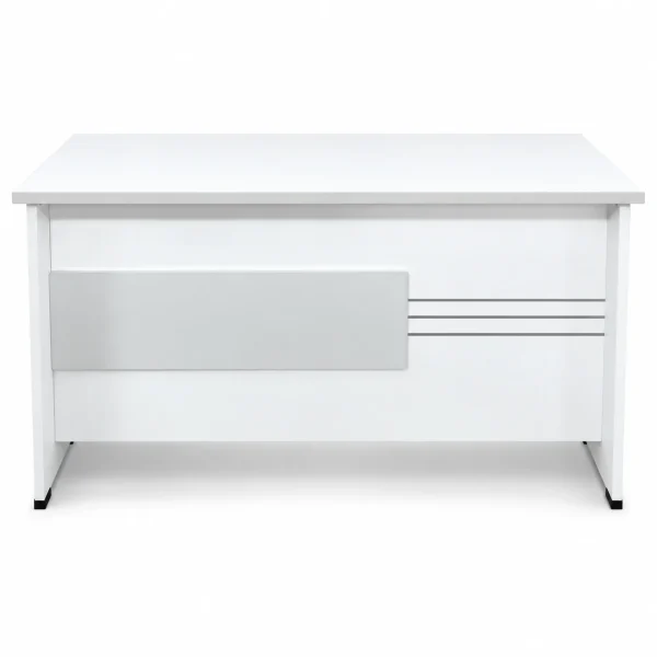 White Stripe Desk