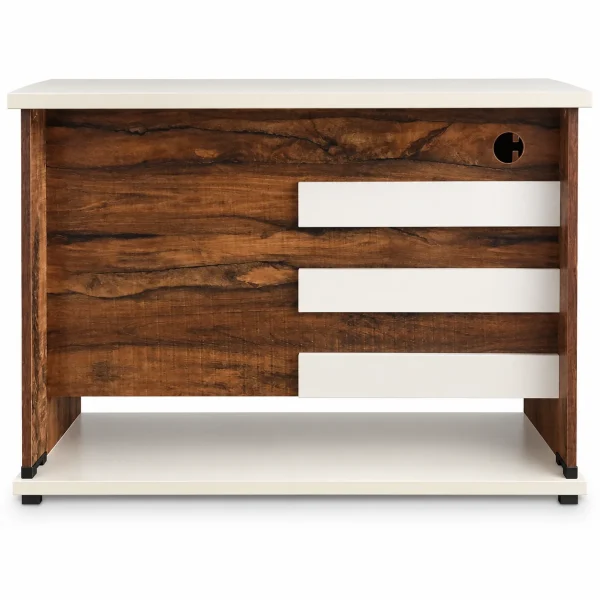 Walnut Stripe Desk