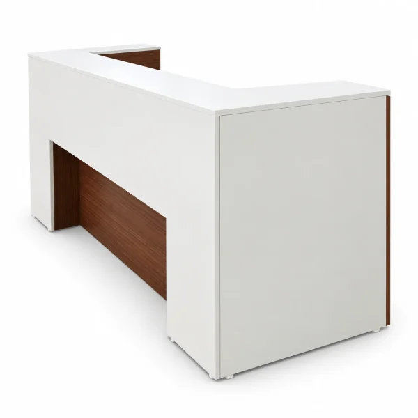 White L Reception Counter