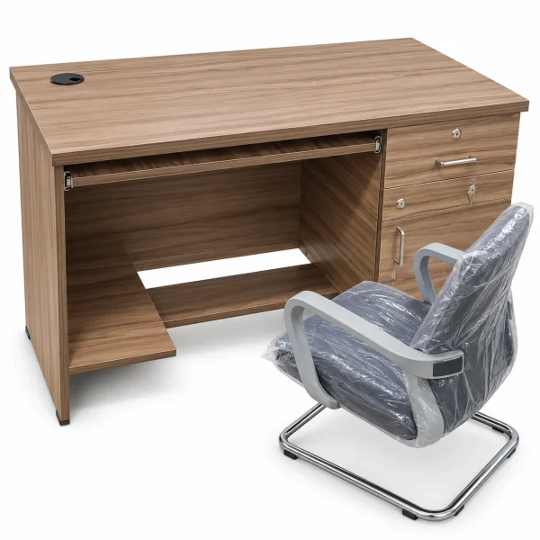 Teak Computer Desk