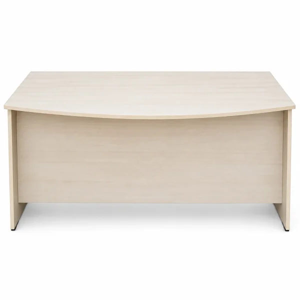 Ivory Curved Desk